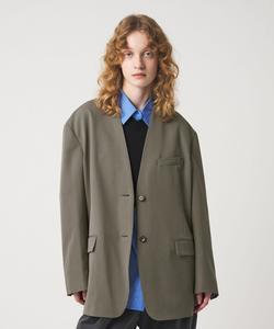 Куртка без воротника 6(Roku), цвет Olive