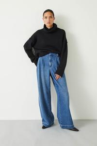 Короткая толстовка с высоким воротником Hush, черный