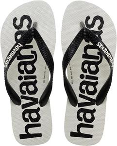 Шлепанцы Havaianas унисекс, белый/черный