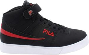 Мужские кроссовки Fila Everyday Sport Athletic Casual высокие на шнуровке Vulc 13 Mid, белый/черный/красный