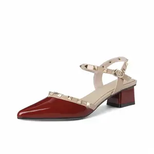 Подарочный набор Dawei's House повседневные туфли женские бордовые, цвет Burgundy