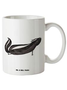 Кружка XL Skunk Yoga Without Saying в белом цвете Mr. & Mrs. Panda