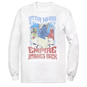 Мужская футболка с длинными рукавами и рисунком «Империя Звездных войн наносит ответный удар» Star Wars