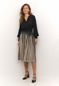 Повседневное платье CUCARLY V-NECK Culture, черный