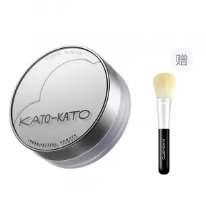 KATO Partly Cloudy To Fog рассыпчатая пудра для контроля жирного блеска Natural Long Lasting тональная финишная пудра 8g KATO-KATO, Lift and en-Cloudy to Mist V02, with Mist фиолетовый, Includes Loose Power Brush