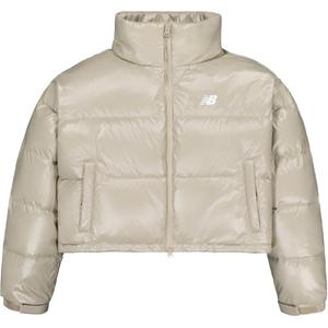 New Balance Женская пуховая куртка темно-хаки, Dark Khaki