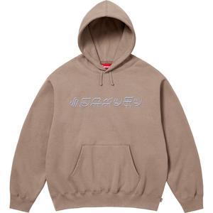 Supreme Черная худи с капюшоном