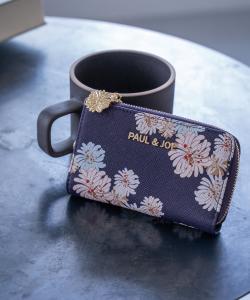 Чехол для ключей L-образной формы на молнии, совместимый со смарт-ключами, с блестками в виде хризантем, PJA-W975