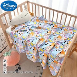 Disney Одеяло хлопковое 70х90 см, двухслойное, хлопок и шелк