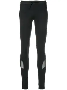 Леггинсы с логотипами Y-3, черный