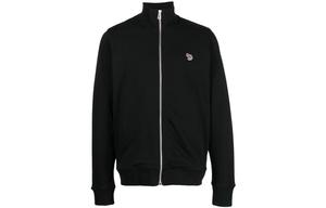 Paul Smith Зиппер худи с принтом зебры, Black