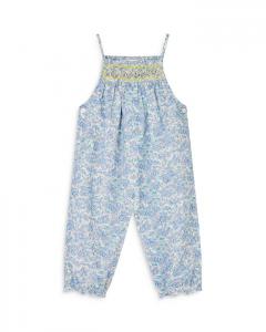 Детские комбинезоны Lilisy с цветочным принтом - для малышей и маленьких детей Bonpoint, синий