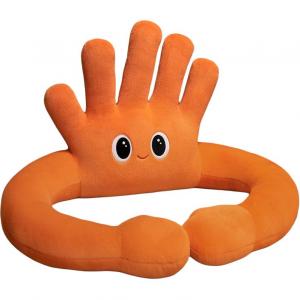 Плюшевая кукла Five Fingers Mountain Cute Dolls высотой 40см/60см DIAIWAI, оранжевый