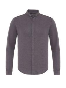 Приталенная рубашка на пуговицах Antioch, антрацит