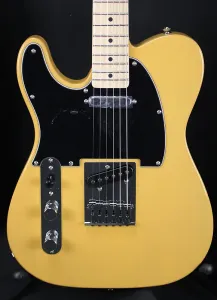Электрогитара Squier Affinity Telecaster для левшей, цвет «Ирисковый блонд», вес 6 фунтов 12 унций