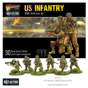 Миниатюра Warlord Games Bolt Action: US Infantry - WW2 American GIs