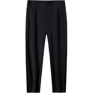 ANTA Вязаные спортивные штаны мужские Basic Black