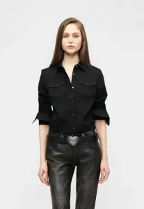 Блузка onlasia на пуговицах Only, Black