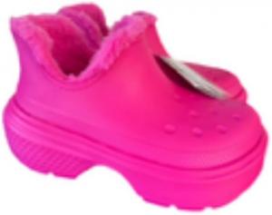 Унисекс-сапоги Crocs Stomp Lined Shorty, Pink Crush