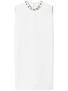TWINSET креповое платье мини Cady, белый