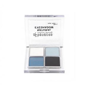 Палитра теней Natural Quattro Eyeshadow из 4 натуральных теней для век True Blue 8 г Benecos