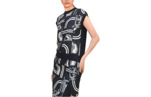 Блузка женская Hermes, черный