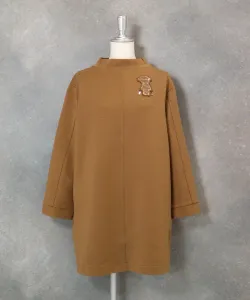 Мягкая картонная туника Studio Picone, цвет Camel (015)