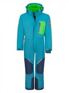 Лыжные брюки Trollkids Schneeanzug Isfjord, бирюзовый