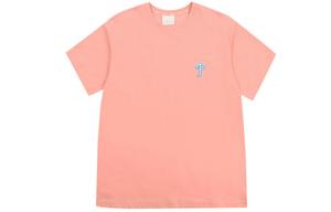 Футболка унисекс розовая MLB