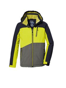 Детская горнолыжная куртка желтого цвета Killtec