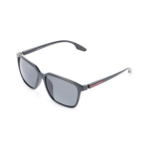 Солнцезащитные очки квадратной формы Prada матовый черный поляризованные