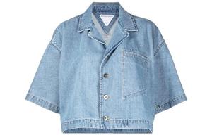 Рубашка женская Bottega Veneta, синий