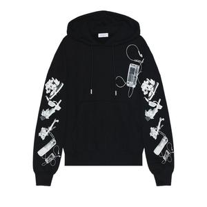 Худи Off-White Scan Over Hoodie, Black