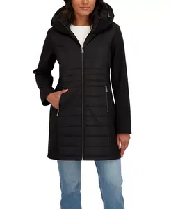 Женская куртка 3/4 Mix Media Softshell Sebby Collection, черный