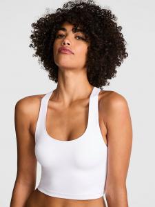 Бюстгальтер-Топ Relay с перекрещивающимися бретелями Pink, цвет vs white