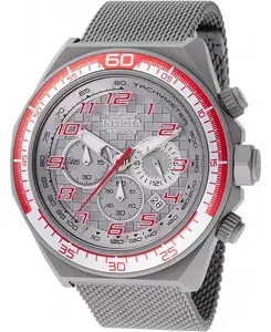 Мужские гоночные кварцевые часы-хронограф Invicta 47904 с серым циферблатом Invicta, silver