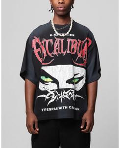 Мужская фланелевая футболка с выцветшим принтом Loiter, No Color