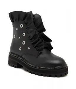 Кожаные ботильоны PINK 148 Liu Jo, черный