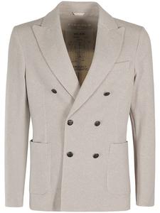 Хлопковый блейзер Circolo 1901, серый