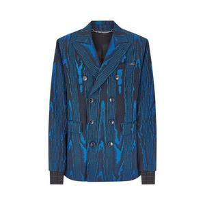 Пальто Martine Rose Double Breasted Short Coat, Blue/Black