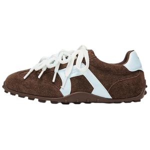 Женские кроссовки немецкой армии с низким верхом, устойчивые к истиранию Staccato, Coffee