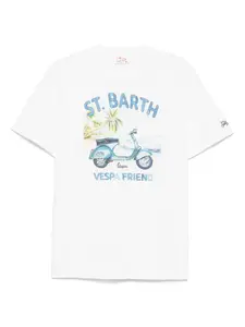 Футболка SB Vespa MC2 SAINT BARTH, белый