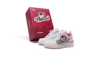 Цичэн V2 Скейтборд обувь Женские Низкие Джордан Белый Огненно-розовый QIAODAN