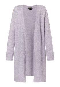 Кардиган faina Knit Cardigan, фиолетовый