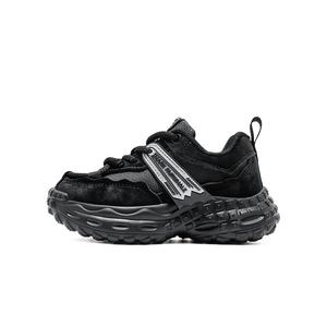 Нескользящая амортизирующая легкая амортизирующая низкая детская обувь для повседневной носки FAIRWHALE, черный