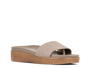 Сандалии Donald Pliner Fiji Wedge Sandal, серо-коричневый