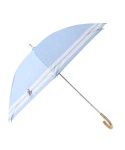 Женский зонт от солнца POLO RALPH LAUREN с полосатым узором, длинный зонт, 100% защита от УФ-излучения и 100% блокировка света.