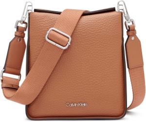 Сумка через плечо Calvin Klein Fay North/South Small, Caramel