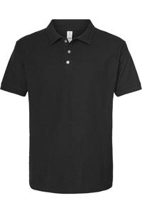 Спортивное поло Tultex Unisex 50/50, черный