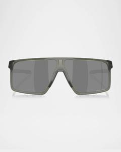 Мужские прямоугольные солнцезащитные очки OO9285 Oakley, цвет Grey Smoke